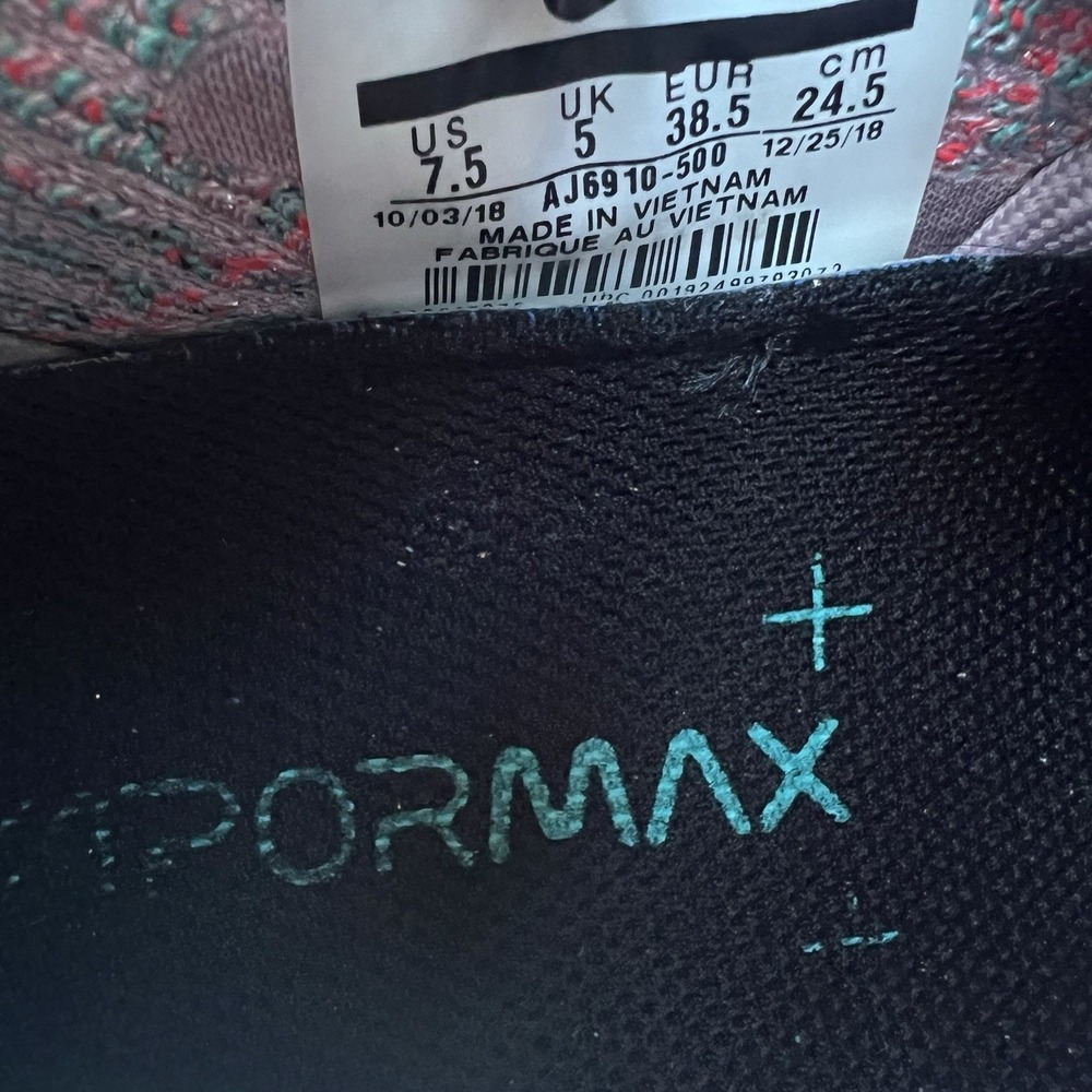 Nike Air Vapormax Flyknit 3 NBY South Beach Womens Shoes AJ6910-500 Size 7.5 - Picture 6 of 9